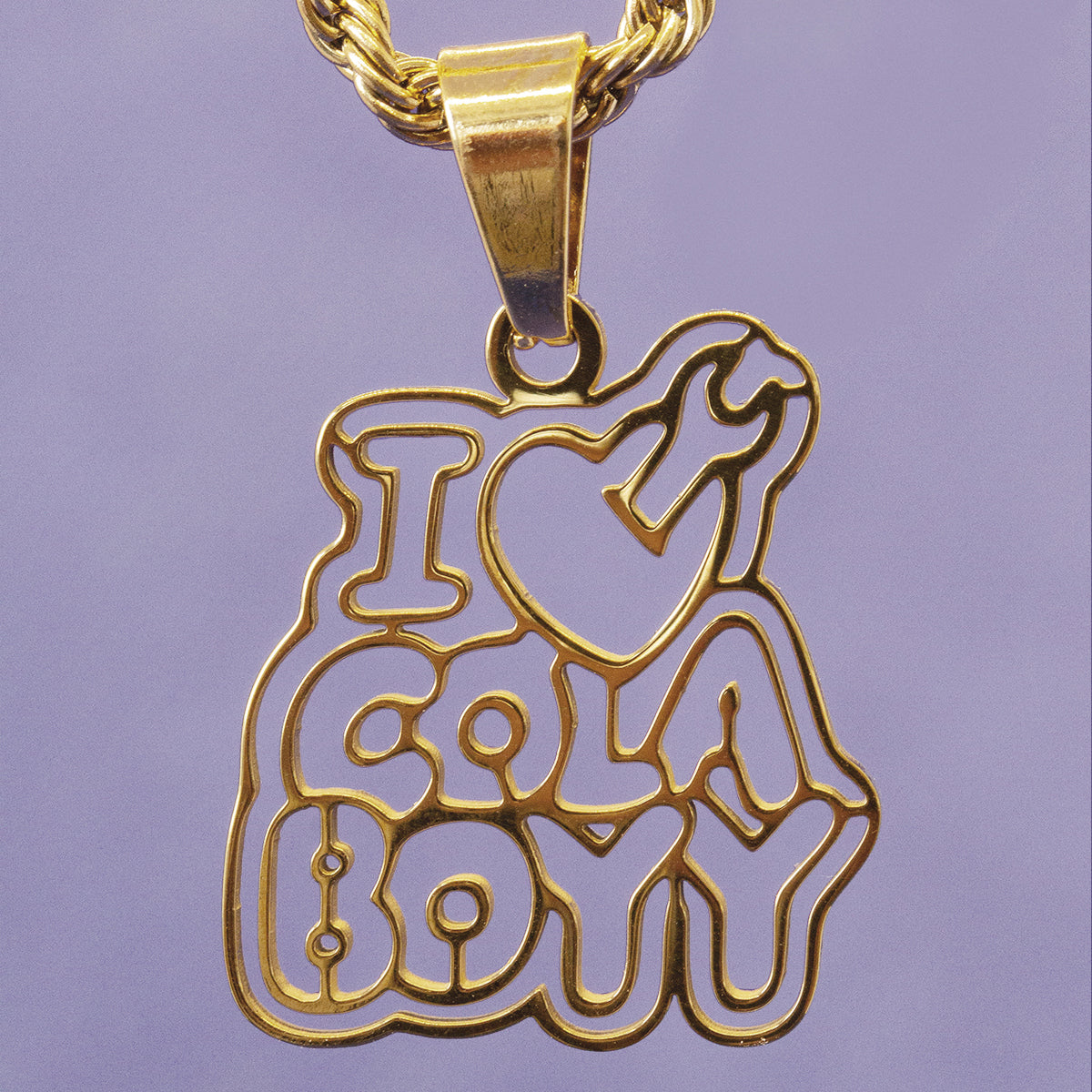 I <3 Cola Boyy necklace